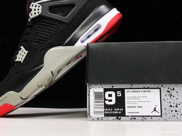 JORDAN CEMENT BLACK 4 308497-060 RETRO 0528